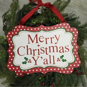 Hobby Lobby Merry Christmas Y’all Holiday NWT